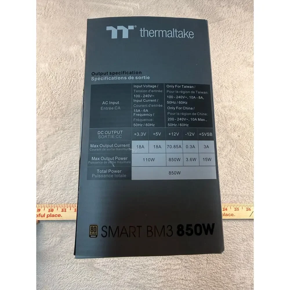Smart Bm3 850W Semi Modular Power Supply Atx 3.0 80 Plus Bronze Pcie 5.0